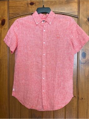 Psycho Bunny linen shirt men’s XS